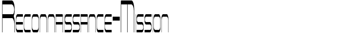 Recon Reconnaissance Mission.ttf