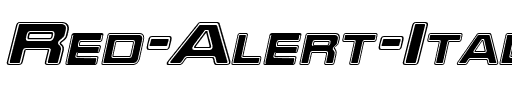 Red Alert Italic.ttf