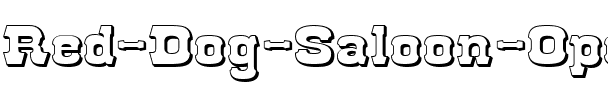 Red Dog Saloon Open Regular.ttf