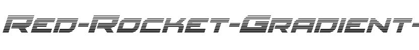Red Rocket Gradient Italic Italic.ttf