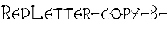 RedLetter Regular.ttf