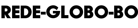 Rede Globo Bold.ttf