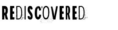 Rediscovered Normal.ttf