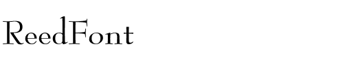ReedFont Regular.ttf
