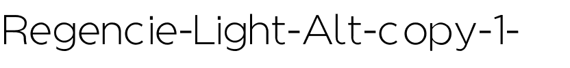 Regencie Alt LightAlt.ttf
