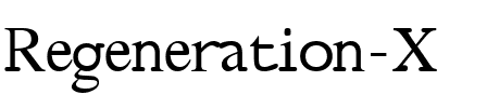 Regeneration X Regular.ttf