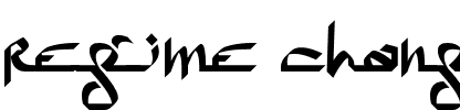 Regime Change Normal.ttf