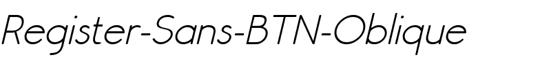 Register Sans BTN Oblique.ttf