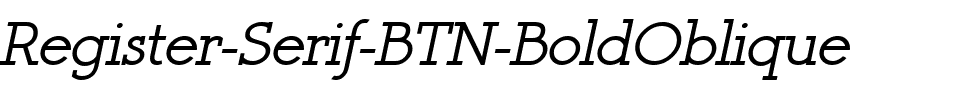 Register Serif BTN BoldOblique.ttf