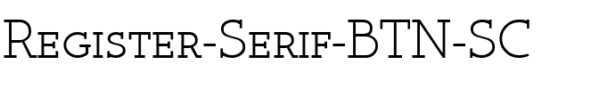 Register Serif BTN SC Regular.ttf