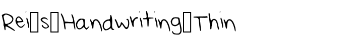 Rei_s_Handwriting_Thin Thin.ttf