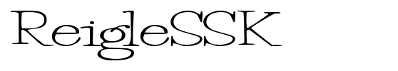 ReigleSSK Regular.ttf