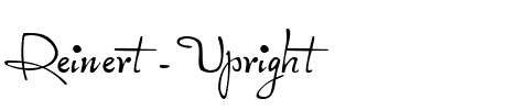 Reinert Upright Regular.ttf