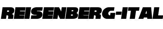 Reisenberg Italic.otf