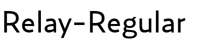 Relay-Regular Regular.ttf