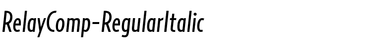 RelayComp-RegularItalic Regular.ttf