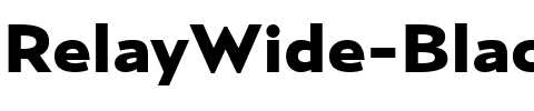 RelayWide-Black Regular.ttf
