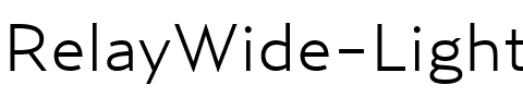 RelayWide-Light Regular.ttf