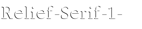 Relief Serif Regular.ttf