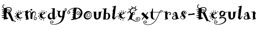 RemedyDoubleExtras Regular.ttf