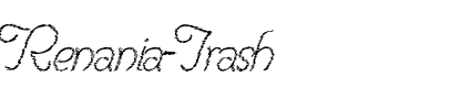 Renania Trash Regular.ttf