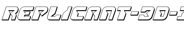 Replicant 3D Italic Italic.ttf