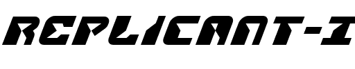 Replicant Italic Italic.ttf