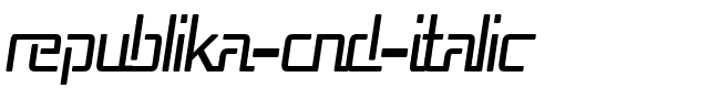 Republika Cnd Italic.ttf