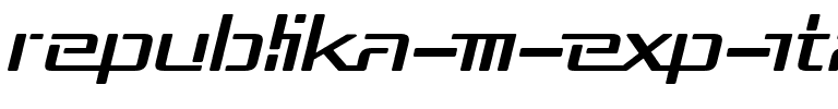 Republika III Exp Italic.ttf