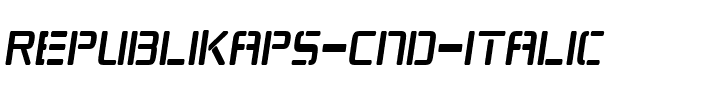 Republikaps Cnd Italic.ttf