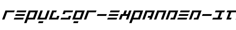 Repulsor Expanded Italic Expanded Italic.ttf
