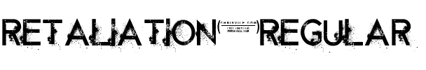 Retaliation Regular.ttf