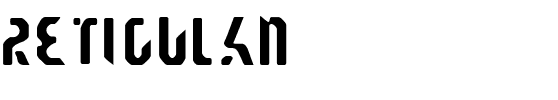 Reticulan Normal.ttf