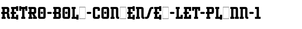 Retro Bold Condensed LET Plain.ttf