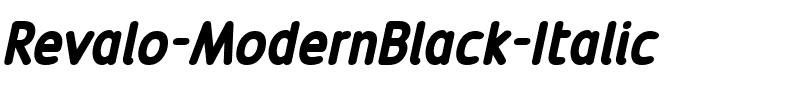 Revalo ModernBlack Italic Regular.ttf