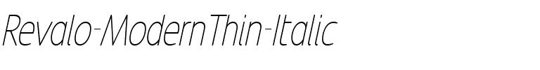 Revalo ModernThin Italic Regular.ttf