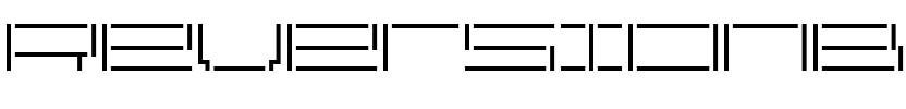 ReversionBroken ExtraLight.ttf