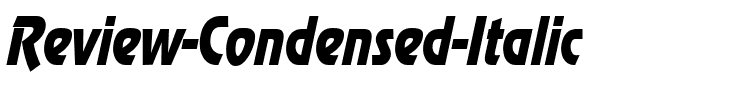 Review-Condensed Italic.ttf