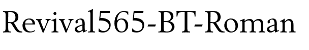 Revival565 BT Roman.ttf