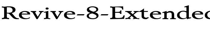 Revive 8 Extended Bold.ttf