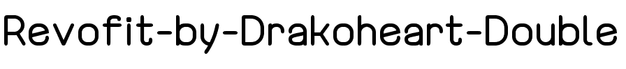 Revofit by Drakoheart Normal.ttf