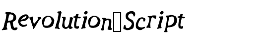 Revolution_Script Medium.ttf