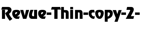 Revue-Thin Regular.ttf