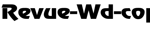 Revue Wd Regular.ttf