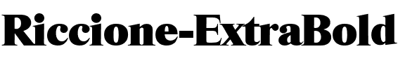 Riccione-ExtraBold Regular.ttf