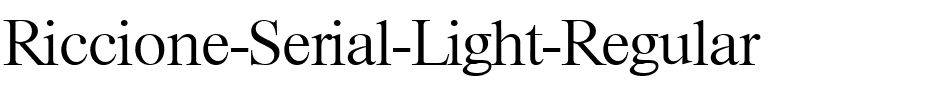 Riccione-Serial-Light Regular.ttf