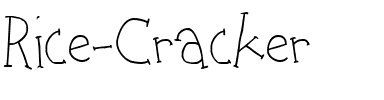Rice Cracker Regular.ttf