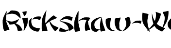 Rickshaw Wd Regular.ttf