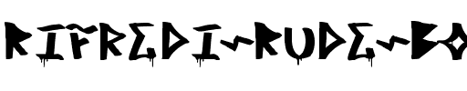 Rifredi Rude Boy graffiti.ttf
