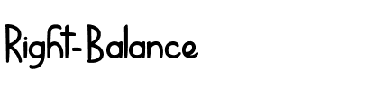 Right Balance Regular.ttf